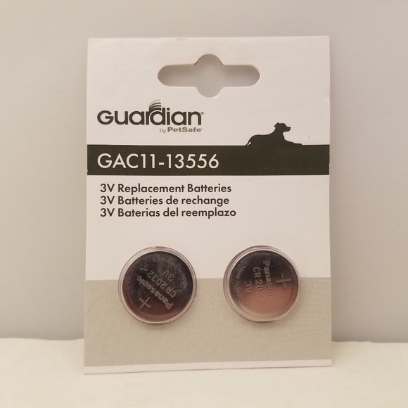 GUARDIAN by PetSafe 3V Replacement Batteries 2 Pack CR2032 🆕